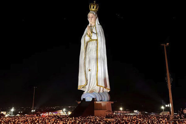 Así es la imponente estatua de la Virgen María que inauguraron en Brasil: es más grande que el Cristo Redentor